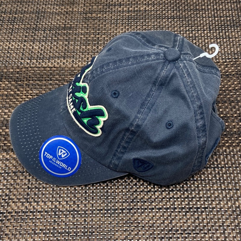 Top of the world men’s adjustable Notre dame hat